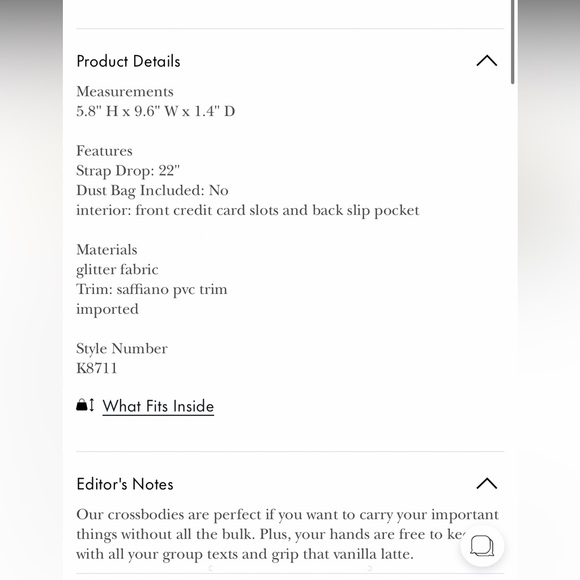 Kate Spade Glitter Crossbody - Picture 6 of 6